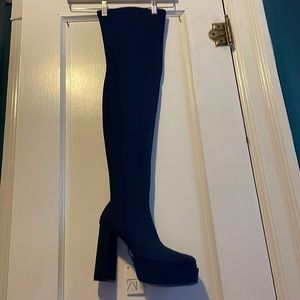 Thigh high Zara boots